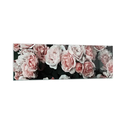 Glass picture - Rose Ensemble - 160x50 cm