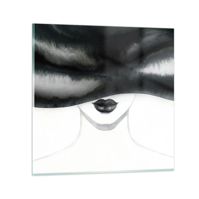 Glass picture - Sensual Secret - 50x50 cm