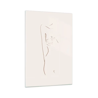 Glass picture - Shape of Desire - 70x100 cm