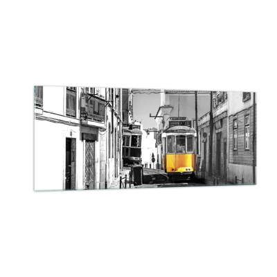 Glass picture - Spirit of Lisbon - 100x40 cm
