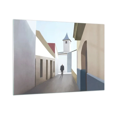 Glass picture - Sunny Walk - 100x70 cm