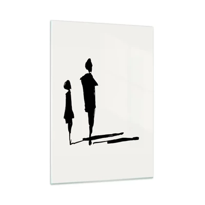 Glass picture - Surely Together? - 50x70 cm