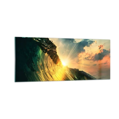 Glass picture - Surfer, Where Are You? - 100x40 cm