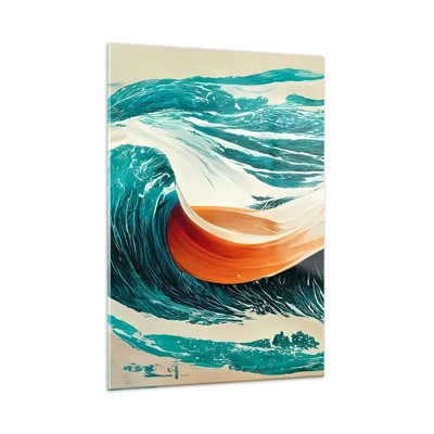 Glass picture - Surfer's Dream - 50x70 cm