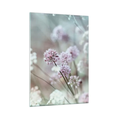 Glass picture - Sweet Filigrees of Herbs - 50x70 cm