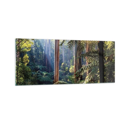 Glass picture - Tale of a Forest - 100x40 cm