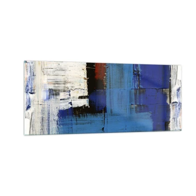 Glass picture - The Secret of Blue - 100x40 cm