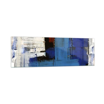 Glass picture - The Secret of Blue - 160x50 cm