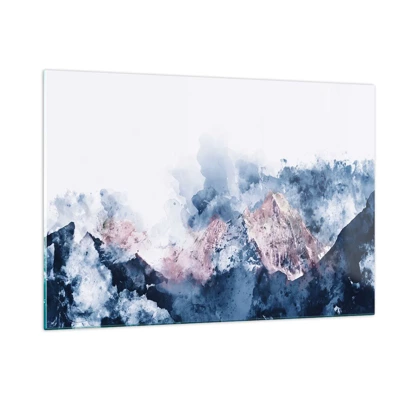 Glass picture - Those Summits! - 120x80 cm