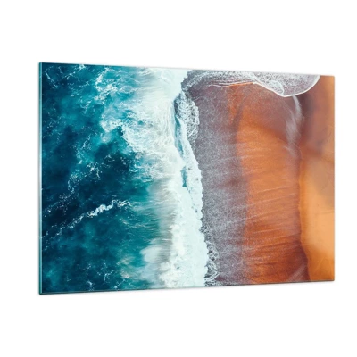 Glass picture - Touch of the Ocean - 120x80 cm