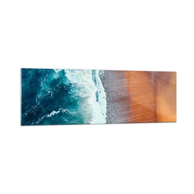 Glass picture - Touch of the Ocean - 160x50 cm