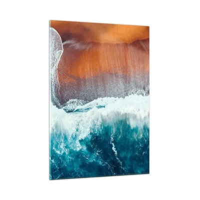 Glass picture - Touch of the Ocean - 50x70 cm