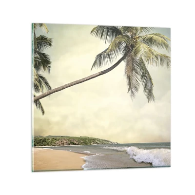 Glass picture - Tropical Dream - 40x40 cm