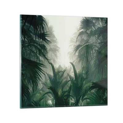 Glass picture - Tropical Secret - 70x70 cm