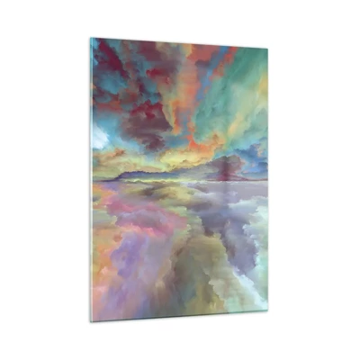 Glass picture - Two Skies - 50x70 cm