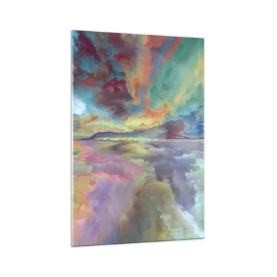 Glass picture - Two Skies - 70x100 cm
