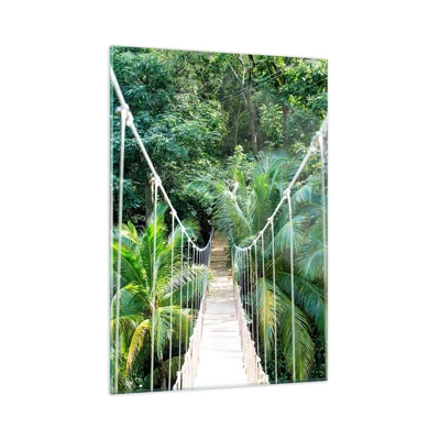 Glass picture - Welcome to the Jungle! - 50x70 cm