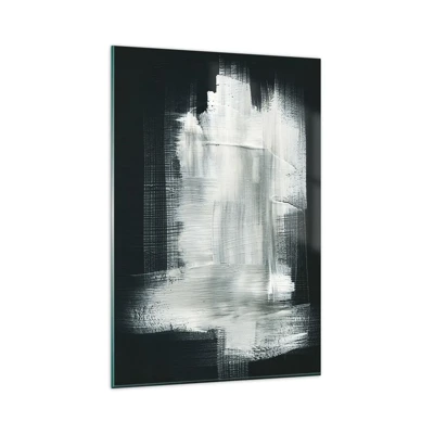Glass picture - Woven from the Vertical and the Horizontal - 80x120 cm