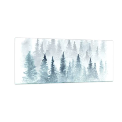 Glass picture - Wrapped up in a Fog - 100x40 cm