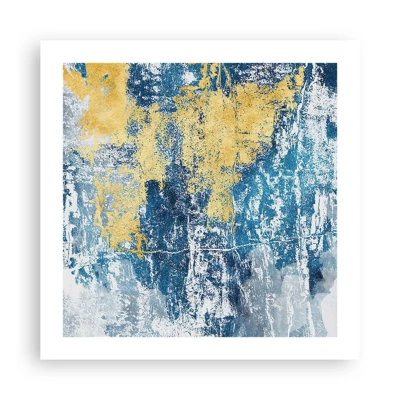 Poster - Abstract Full of Optimism - 50x50 cm