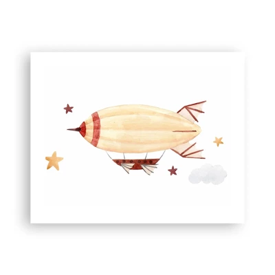 Poster - Airship - 50x40 cm