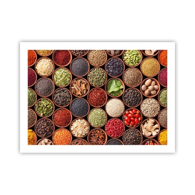 Poster - All Flavours of the World - 70x50 cm