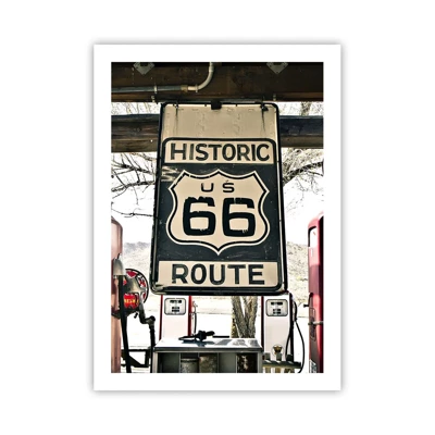 Poster - American Retro Trip - 50x70 cm