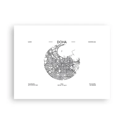 Poster - Anatomy of Doha - 40x30 cm