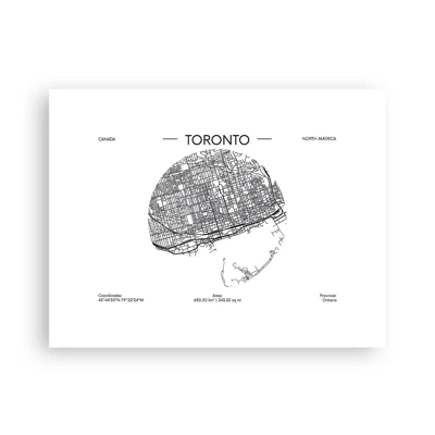 Poster - Anatomy of Toronto - 40x30 cm