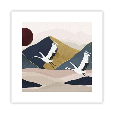 Poster - Another Day Has Flown By - 30x30 cm