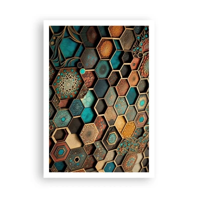 Poster - Arabic Ornaments - Variation - 70x100 cm