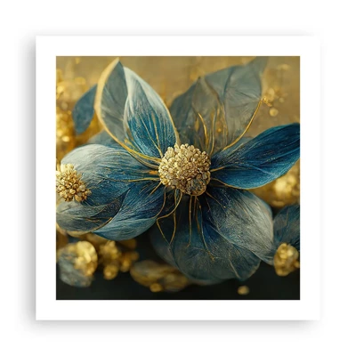 Poster - Blossoming in Gold - 50x50 cm