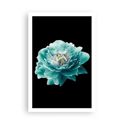 Poster - Blue and Gold Petals - 61x91 cm