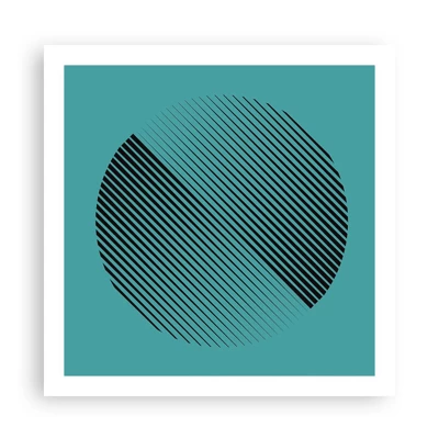 Poster - Circle - Geometrical Variation - 60x60 cm