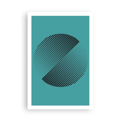 Poster - Circle - Geometrical Variation - 61x91 cm