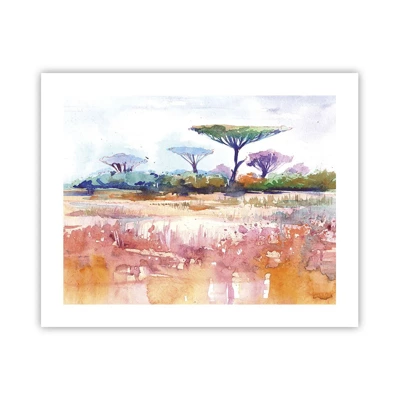 Poster - Colour of Savannah - 50x40 cm