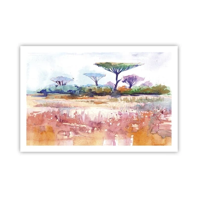 Poster - Colour of Savannah - 91x61 cm