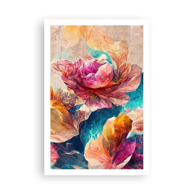 Poster - Colourful Splendour of a Bouquet - 61x91 cm