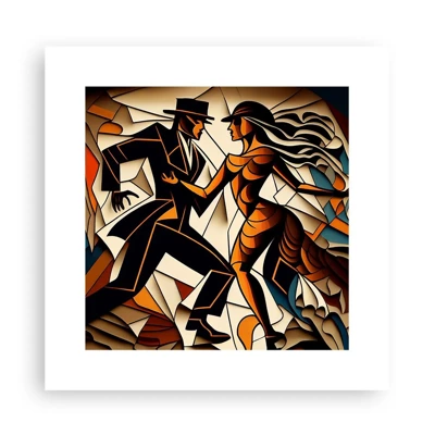 Poster - Dance of Passion  - 30x30 cm