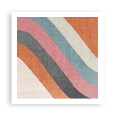 Poster - Diagonal Composition - Movement - 60x60 cm