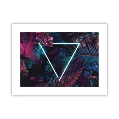 Poster - Disco Style Garden - 40x30 cm