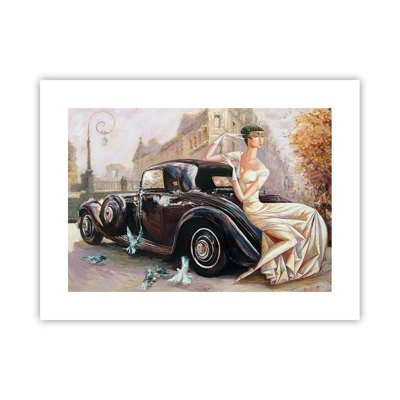 Poster - Elegance - Retro Style - 40x30 cm