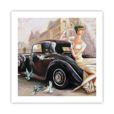 Poster - Elegance - Retro Style - 50x50 cm