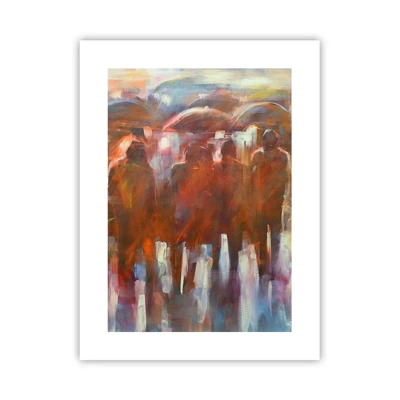 Poster - Equal in Rain and Fog - 30x40 cm
