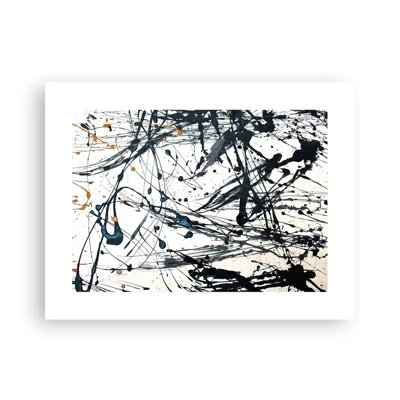 Poster - Expressionist Abstract - 40x30 cm