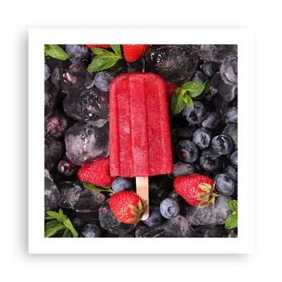 Poster - Flavour of Hot Summer - 50x50 cm