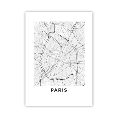 Poster - Flower of Paris - 50x70 cm