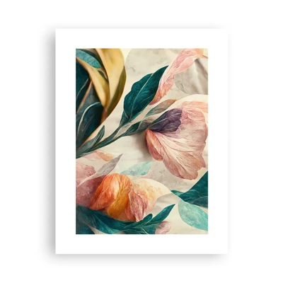 Poster - Flowers of Southern Islands - 30x40 cm