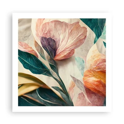 Poster - Flowers of Southern Islands - 60x60 cm