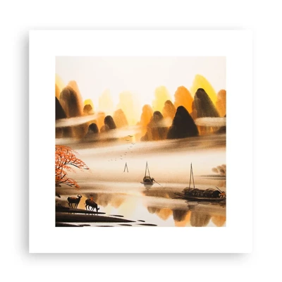 Poster - Further than Far East - 30x30 cm